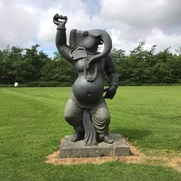 marble Lord Ganesh Indian Sculpture (2)