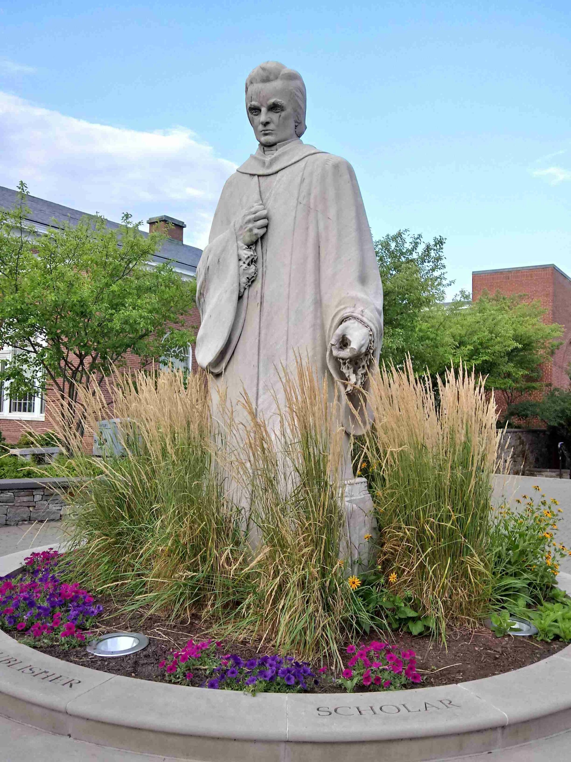 marble political writer Noah Webster statue (2)