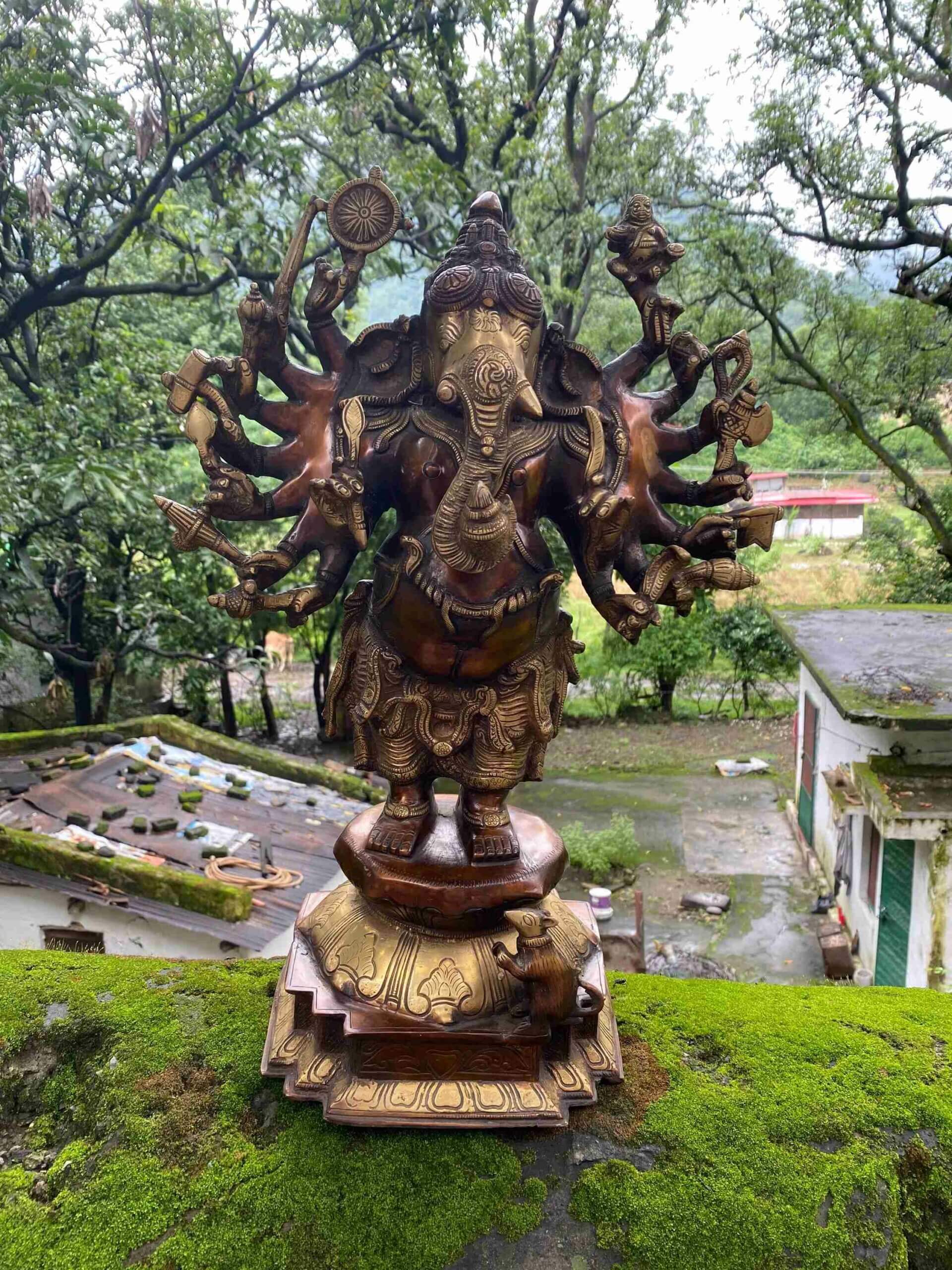 Cosmic Glamour Of Lord Ganesha bronze (1)