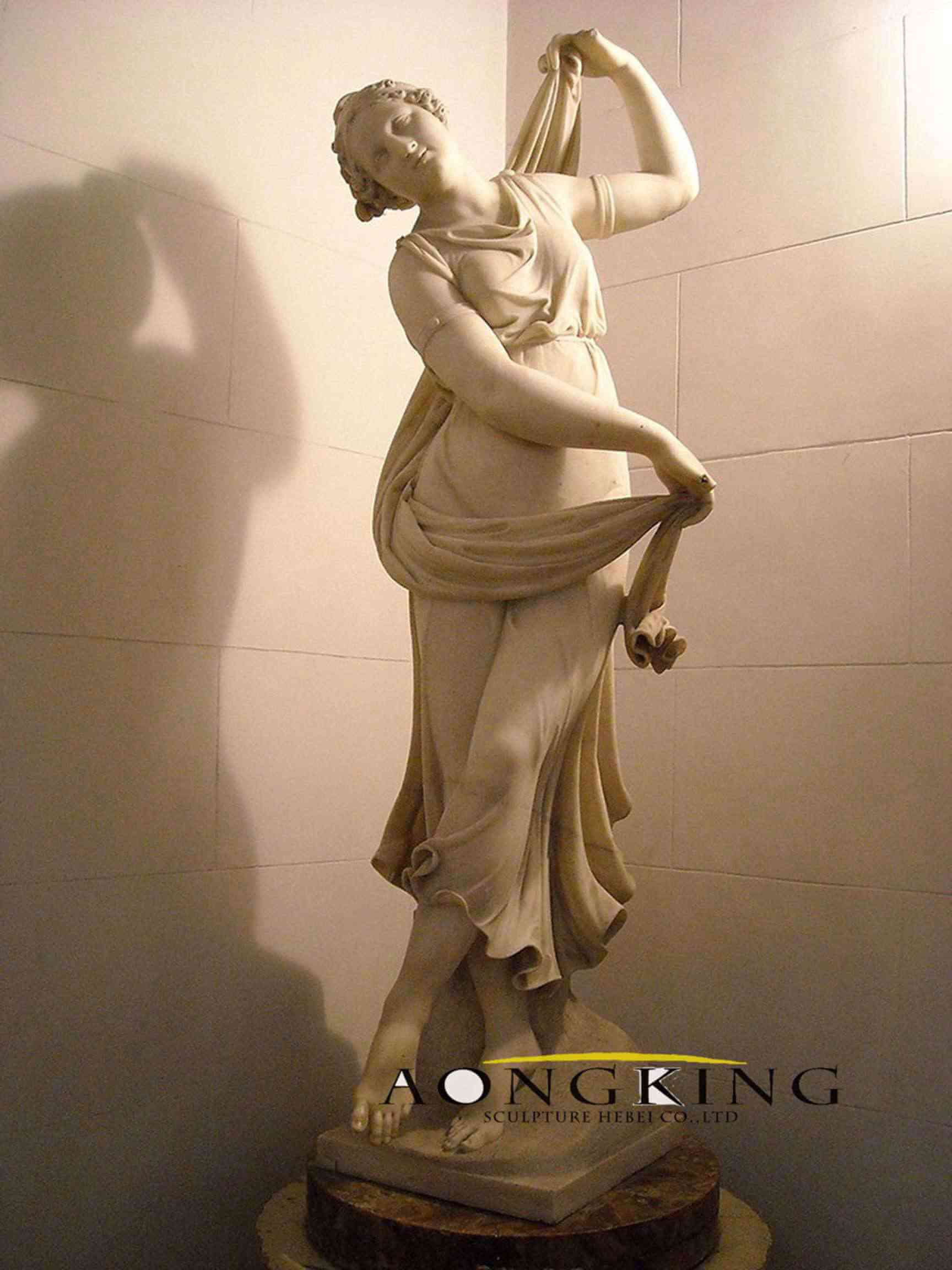 Dancing girl neoclassical statue