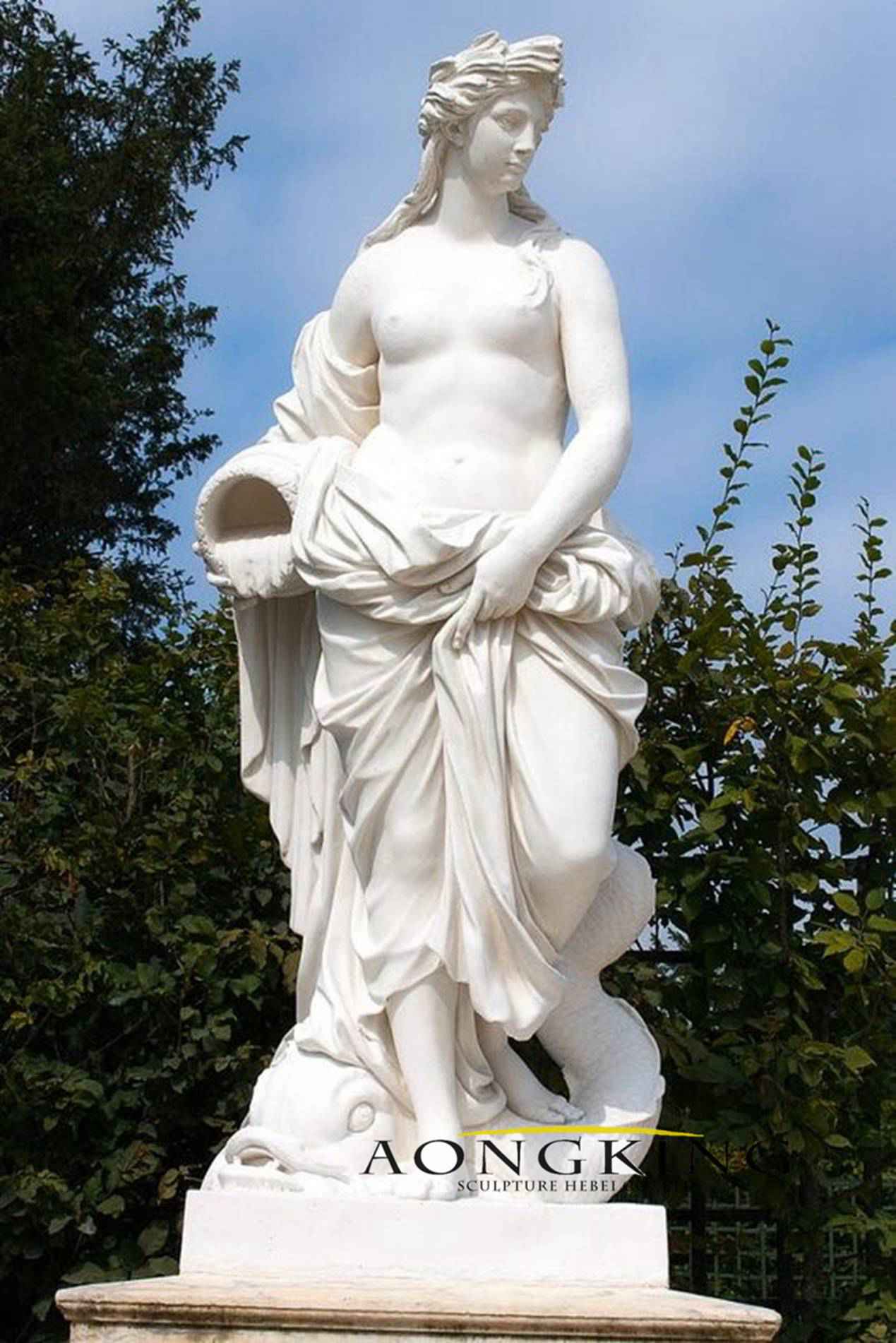 Hellenistic Marble sculpture of garden