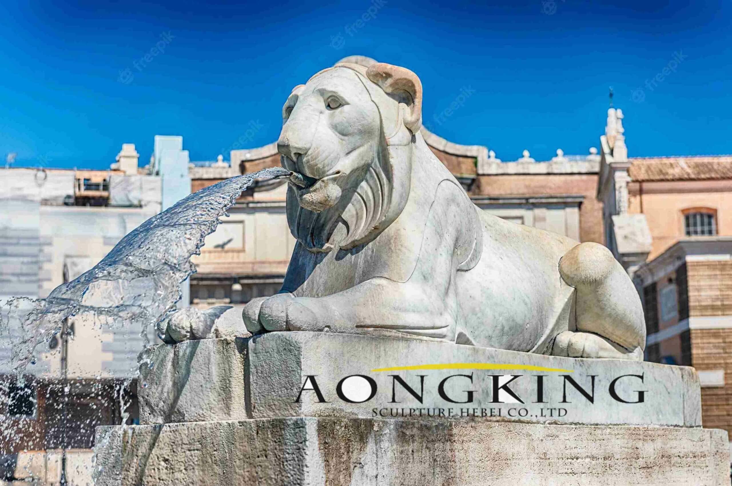Italian Royal Lion Sculpture