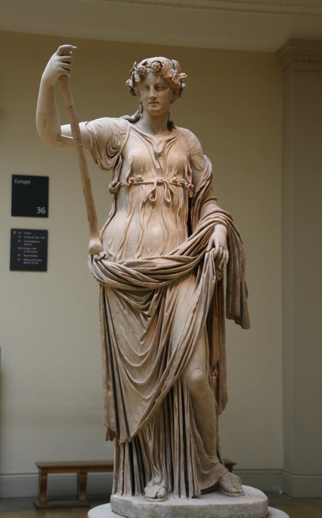 Roman marble Thalia Sculpture (3)