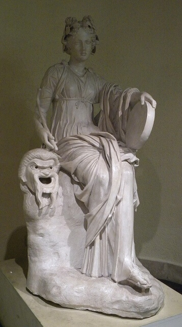 Roman marble Thalia Sculpture (4)