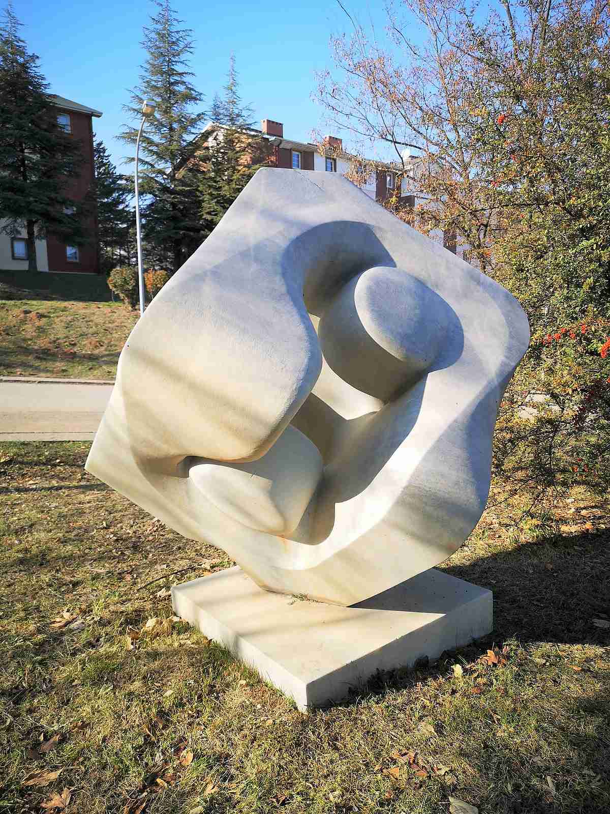 art marble modern sculpture