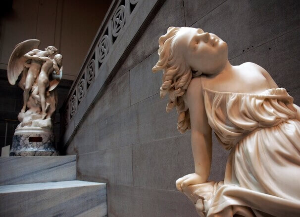 marble baroque sculpture