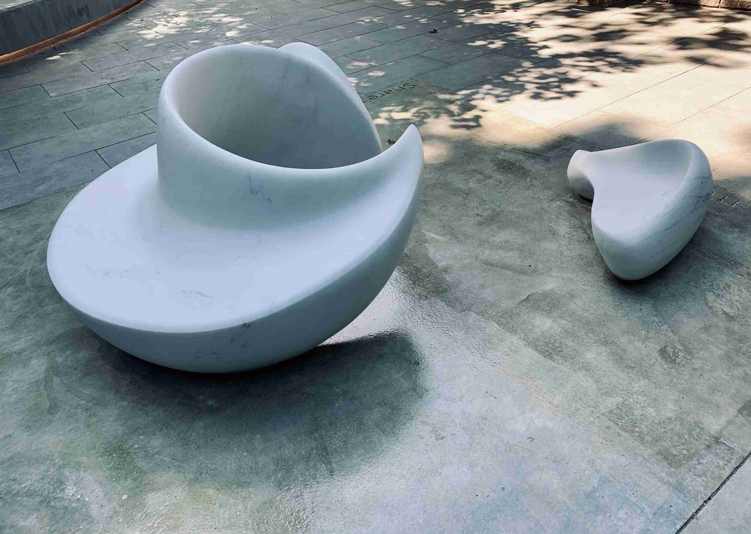 furniture marble modern sculpture