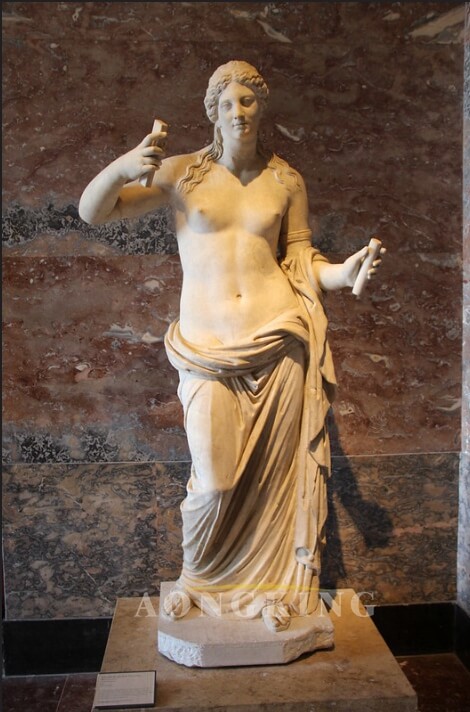 Aphrodite of Type marble statue