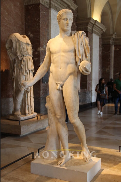 Diomedes Stealing the Palladium marble statue