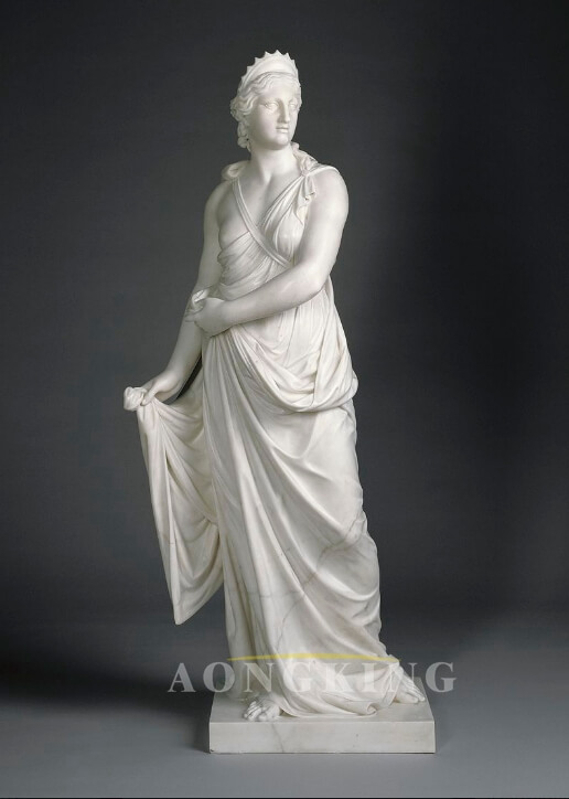 Juno goddess sculpture marble