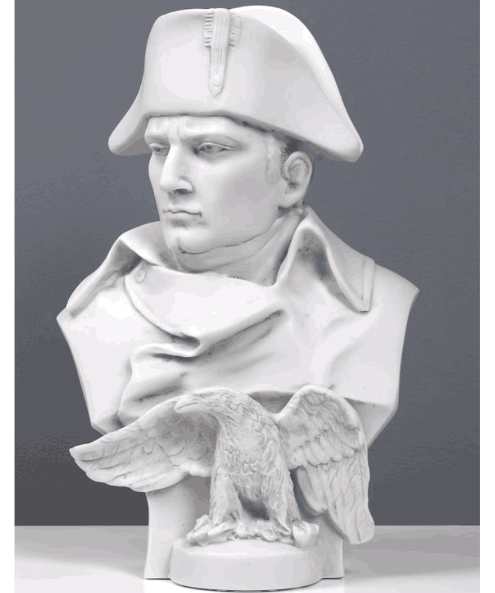 Napoleon Marble Man Bust