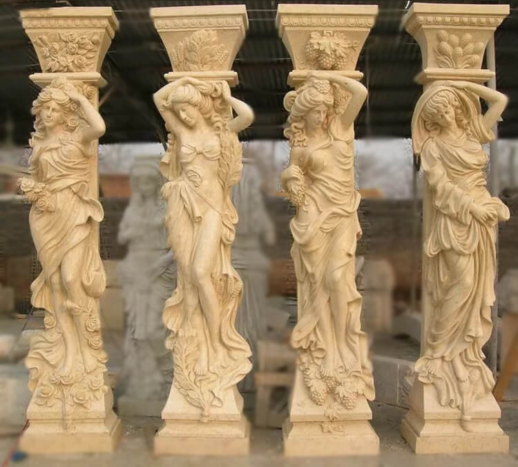 greek marble columns