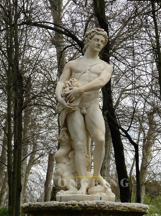 park place man marble statue