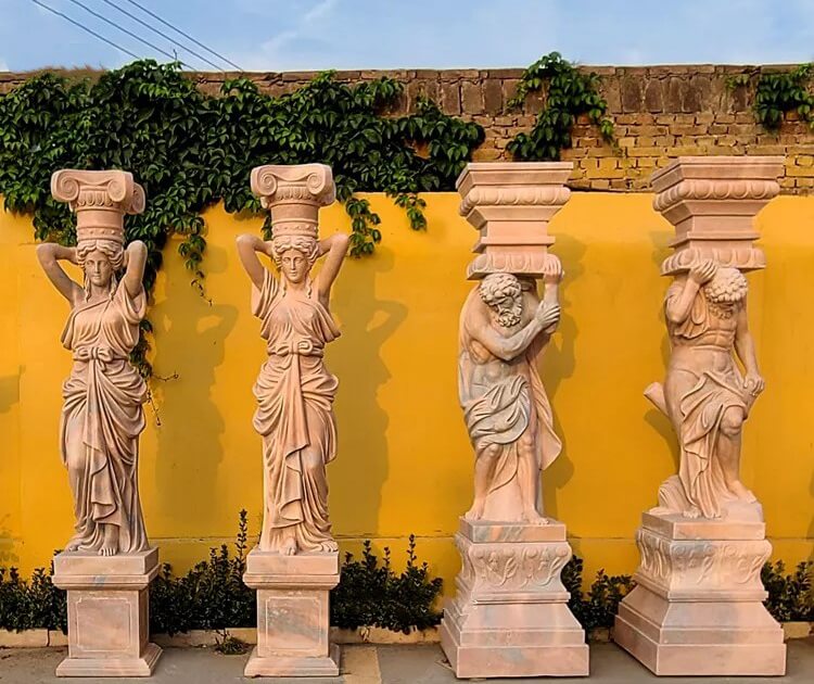 roman columns sculpture base