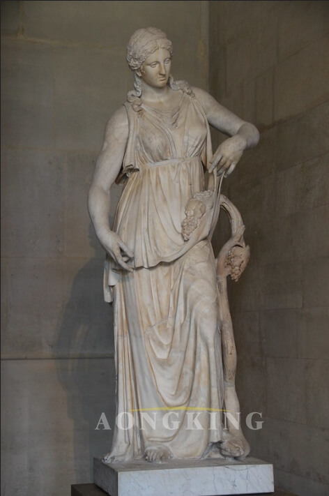 statue of Roman Marble Maenad