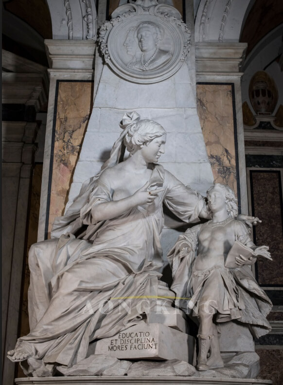 Education marble statue (1)