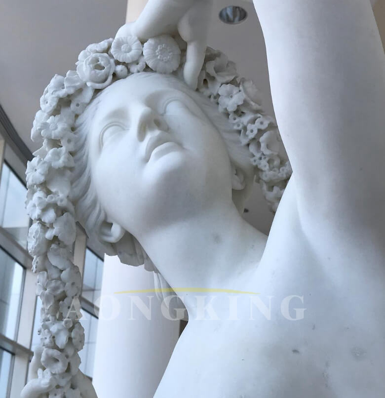 Flora marble statue (4)