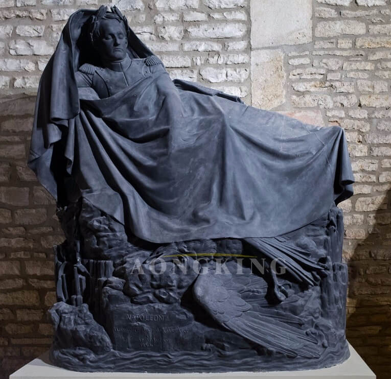 Napoleon awakening to immortality bronze statue (2)