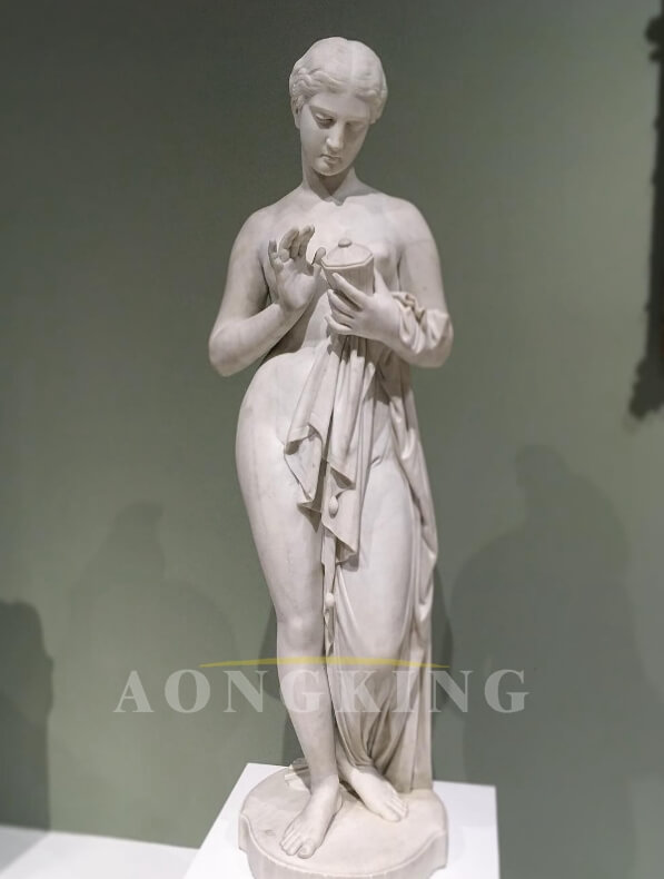 Pandora marble sculpture (1)