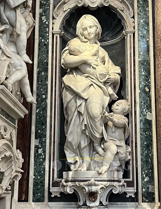 St. martino marble statue