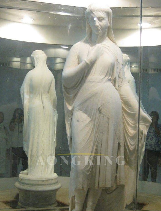 The Veiled LadyThe Veiled Lady marble sculpture (3) marble sculpture (3)