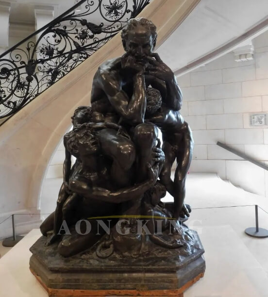 Ugolino and His Sons bronze statue (1)