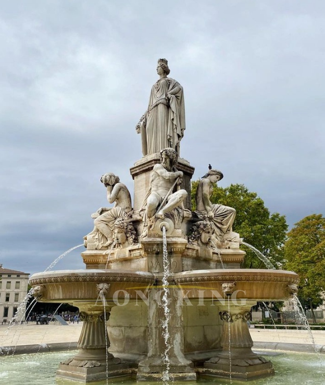 marble Pradier Fountain