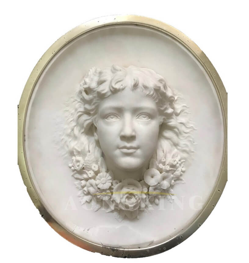 An allegory of Spring marble relief