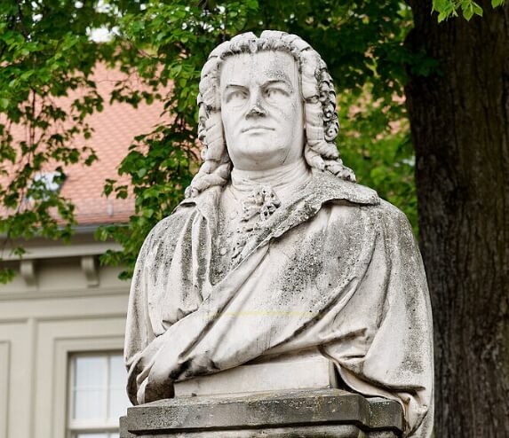 Johann Sebastian Bach marble bust2