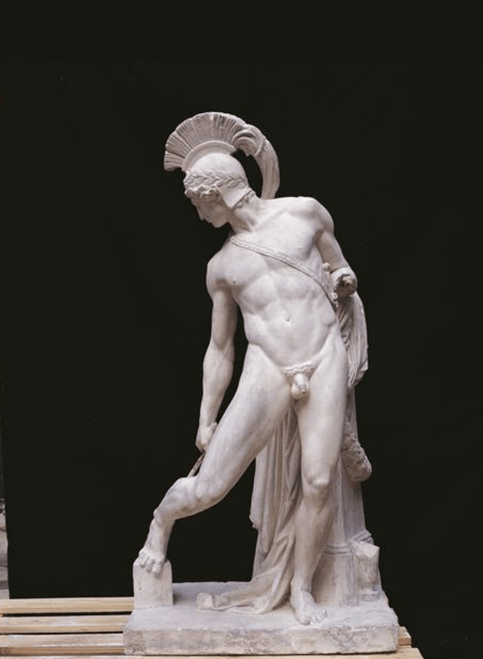 marble Achilles sculpture (1)