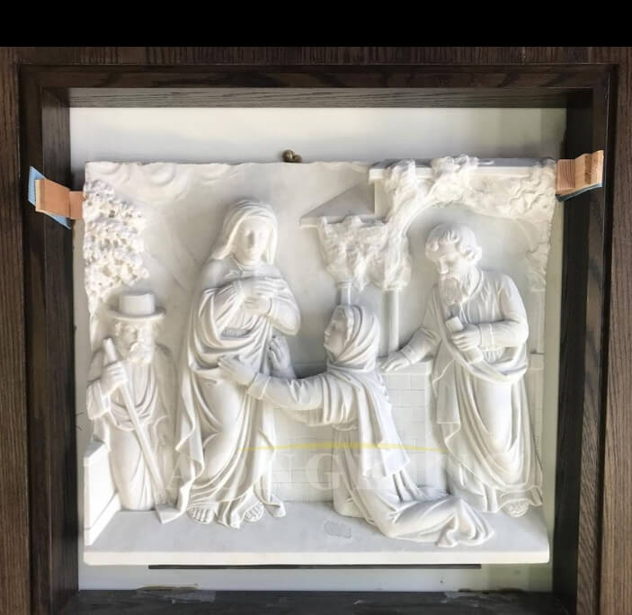 marble reliefs of the Childhood of Jesus Christ (3)