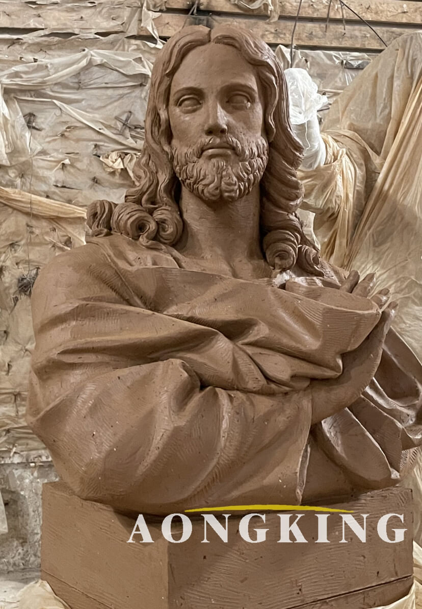 Jesus Catholic Statues Clay model