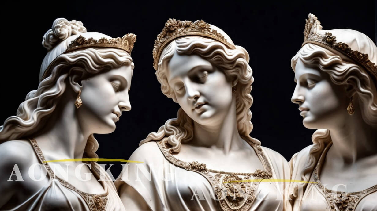 marble sculpture the three graces
