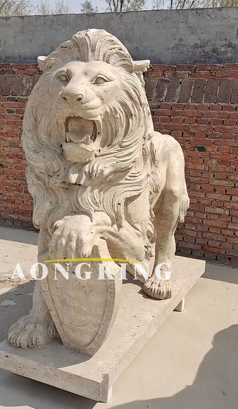 marble stone lion statues for sale